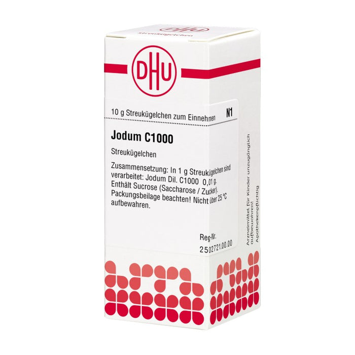 DHU Jodum C1000 Streukügelchen, 10 g Globules