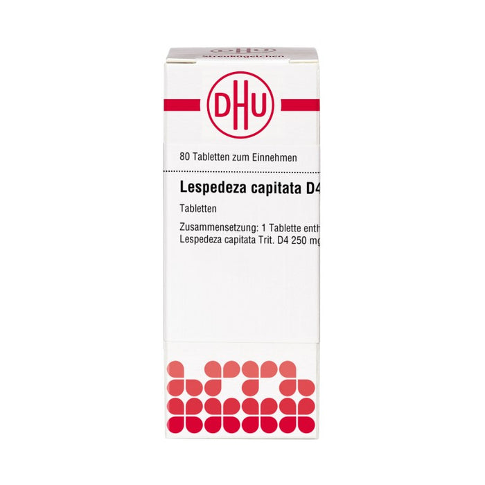 DHU Lespedeza sieboldii D4 Tabletten, 80 St. Tabletten