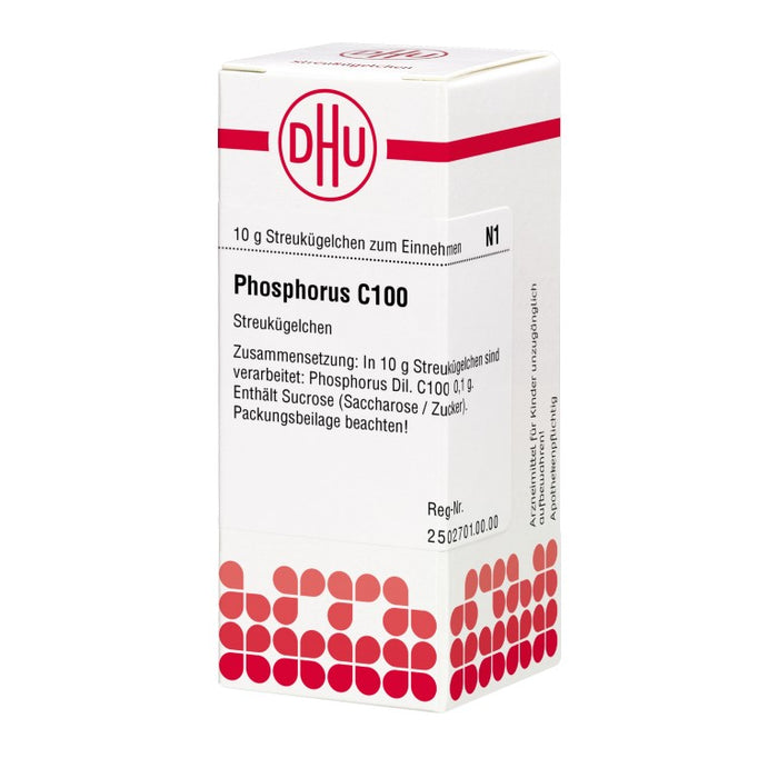 DHU Phosphorus C100 Streukügelchen, 10 g Globuli