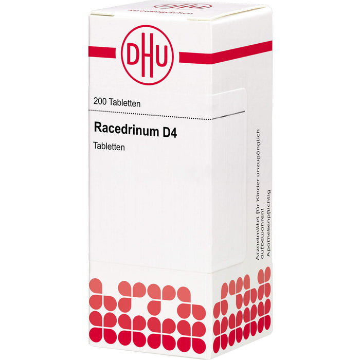 DHU Racedrinum D4 Tabletten, 200 St. Tabletten