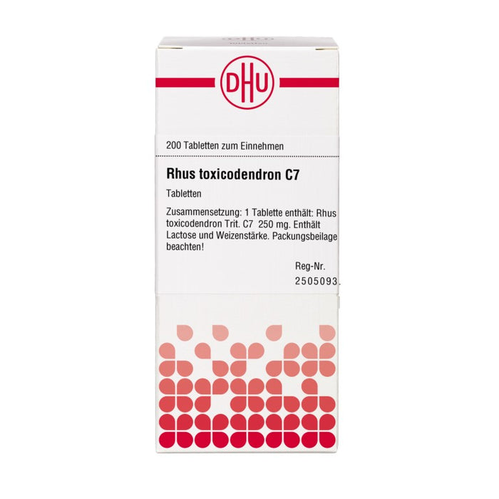 DHU Rhus toxicodendron C7 Tabletten, 200 St. Tabletten