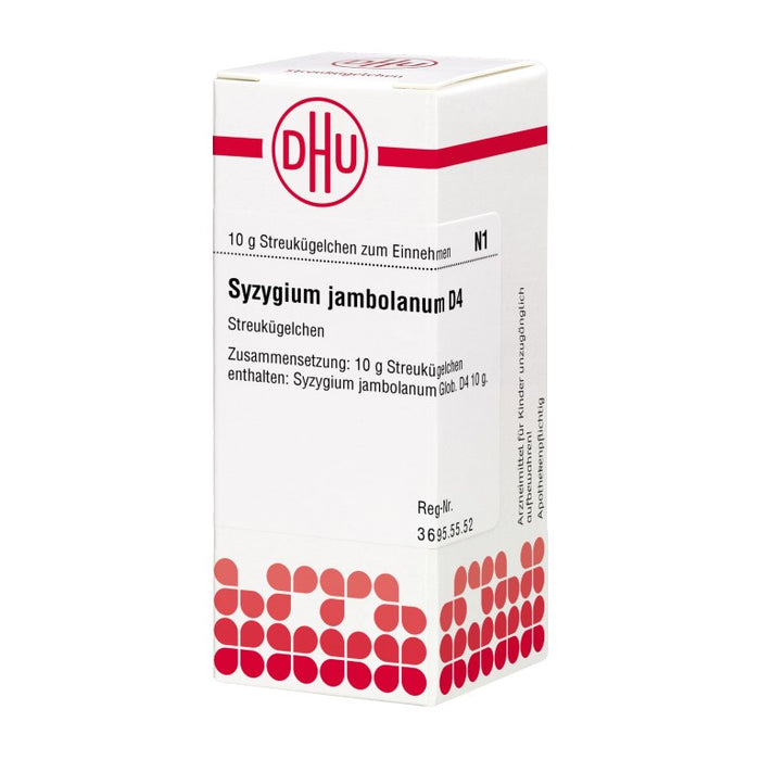 DHU Syzygium jambolanum D 4 Streukügelchen, 10 g Globuli