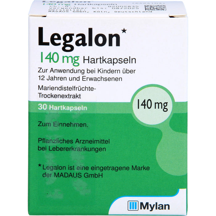 Legalon 140 kohlpharma Hartkapseln, 30 pc Capsules