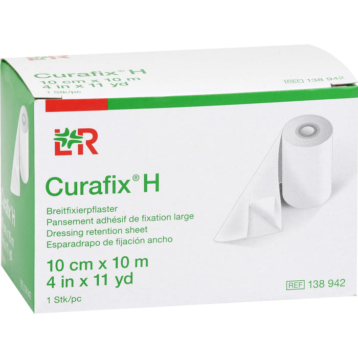 Curafix H Fixierpflaster 10 cm x 10 m, 1 pc Pansement