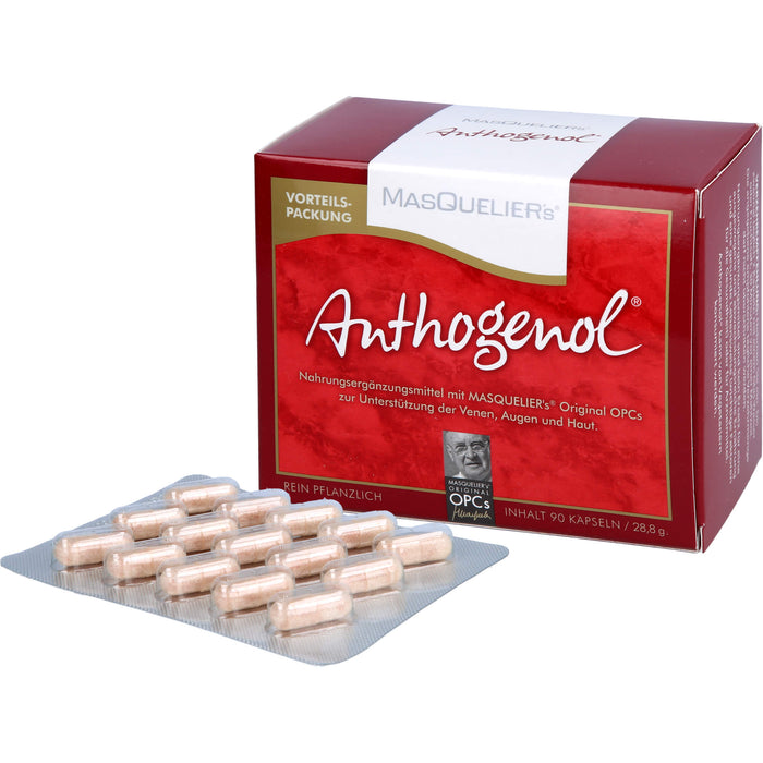 MASQUELIER´s Anthogenol Kapseln, 90 pcs. Capsules