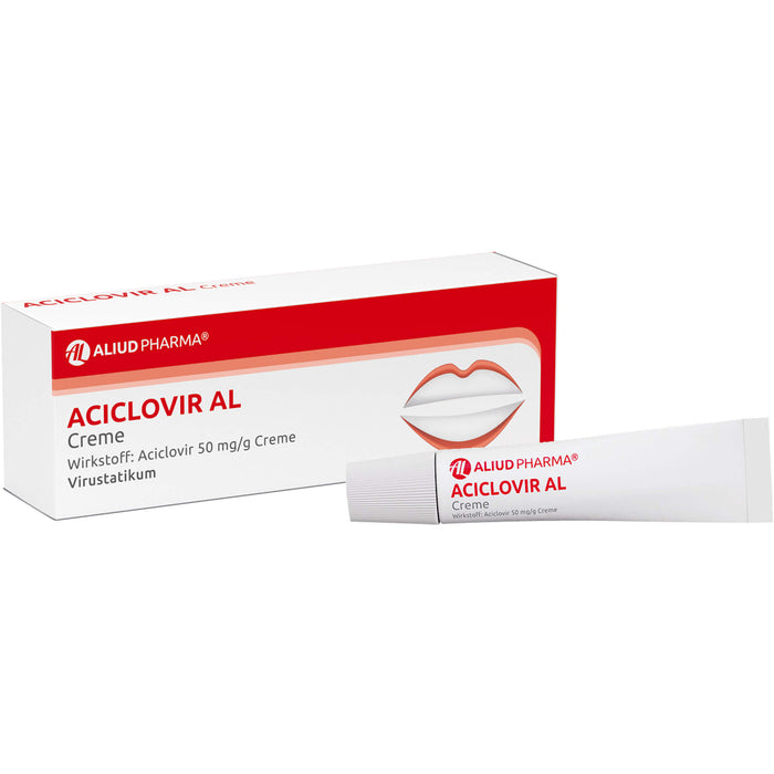 Aciclovir AL Creme Virustatikum, 2 g Crème