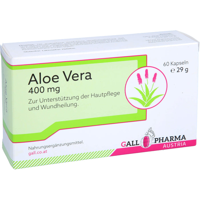 GALL PHARMA Aloe Vera 400 mg GPH Kapseln, 60 pc Capsules