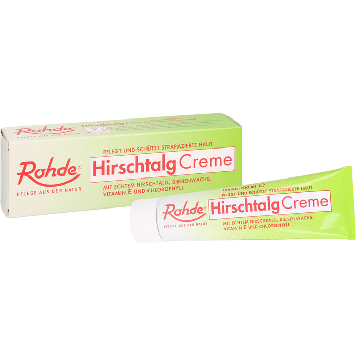 Rohde Hirschtalg Creme, 100 ml Cream
