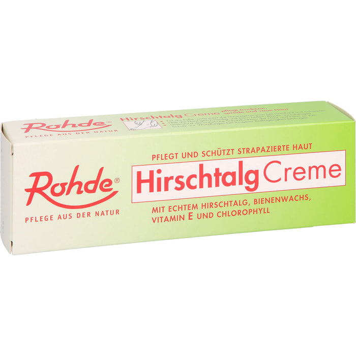 Rohde Hirschtalg Creme, 100 ml Crème