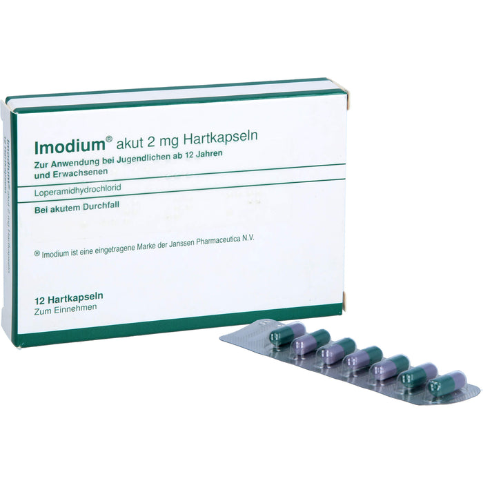 Imodium akut Kapseln Reimport Kohlpharma, 12 pcs. Capsules