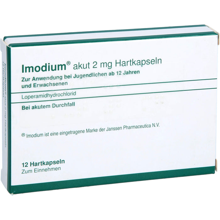 Imodium akut Kapseln Reimport Kohlpharma, 12 pcs. Capsules