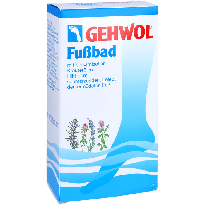 GEHWOL Fußbad mit balsamischen Kräuterölen, 400 g Additif pour le bain