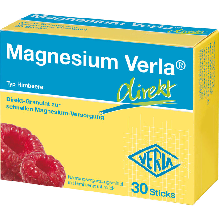 Magnesium Verla direkt Typ Himbeere Sticks, 30 St. Beutel