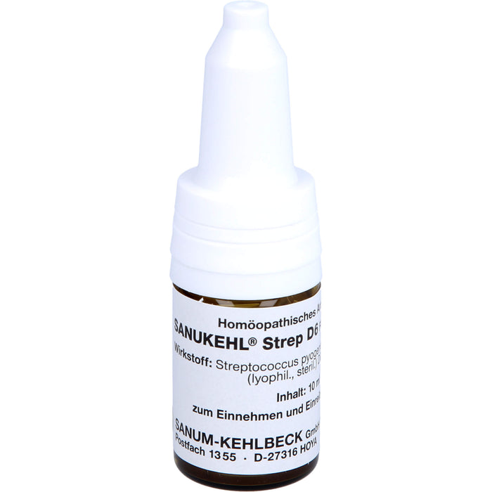 Sanukehl Strep D 6 Tropfen, 10 ml Lösung