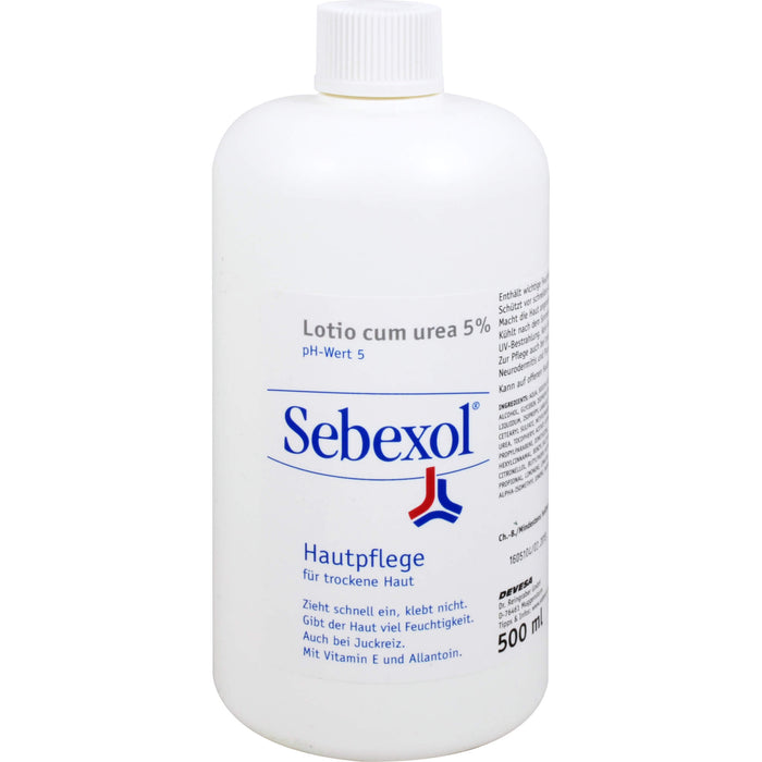 Sebexol Lotio cum urea 5% Emulsion, 500 ml EMU