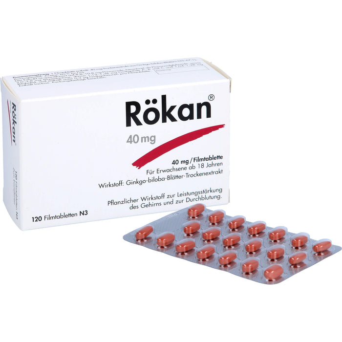 Rökan 40 mg, Filmtbl., 120 St FTA