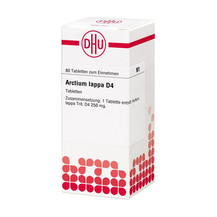 Arctium lappa D4 DHU Tabletten, 80 St. Tabletten