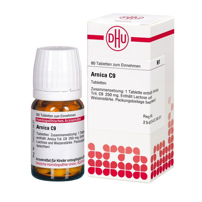 DHU Arnica C9 Tabletten, 80 pc Tablettes