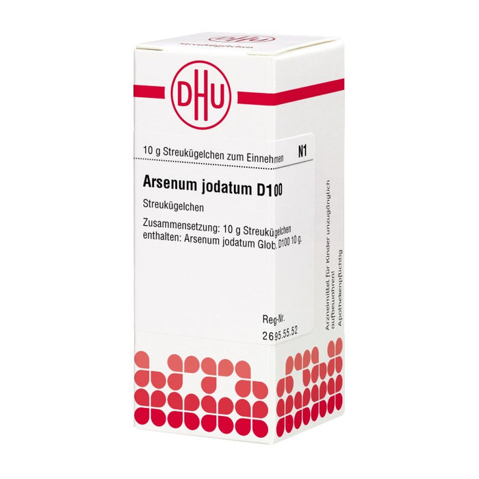 Arsenum jodatum D100 DHU Globuli, 10 g Globuli