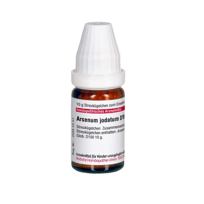 Arsenum jodatum D100 DHU Globuli, 10 g Globuli