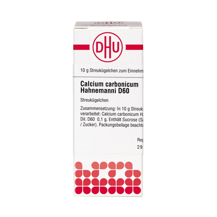 DHU Calcium carbonicum Hahnemanni D60 Streukügelchen, 10 g Globuli