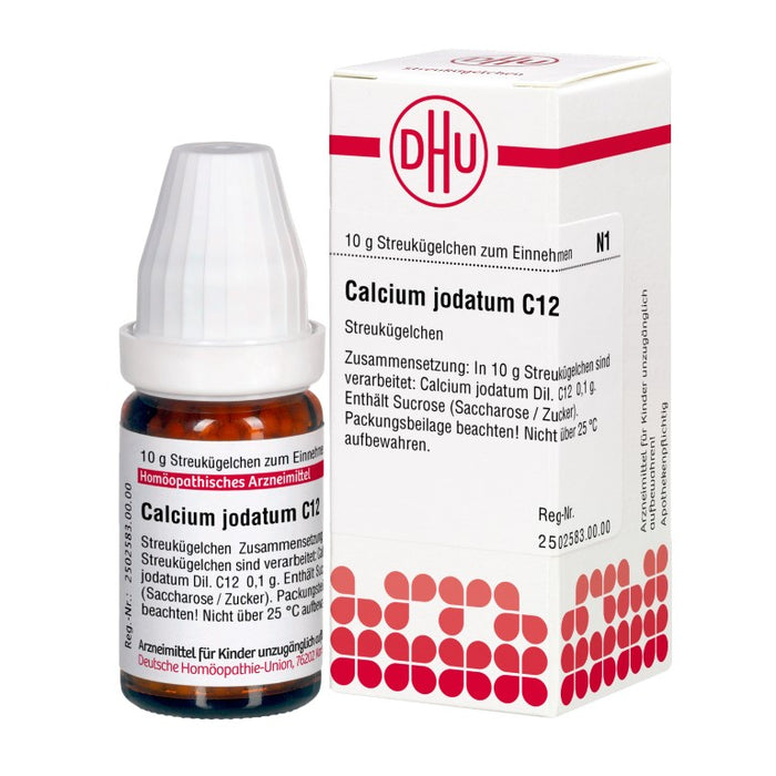 DHU Calcium jodatum C12 Streukügelchen, 10 g Globules