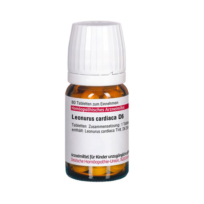 DHU Leonurus cardiaca D 6 Tabletten, 80 St. Tabletten