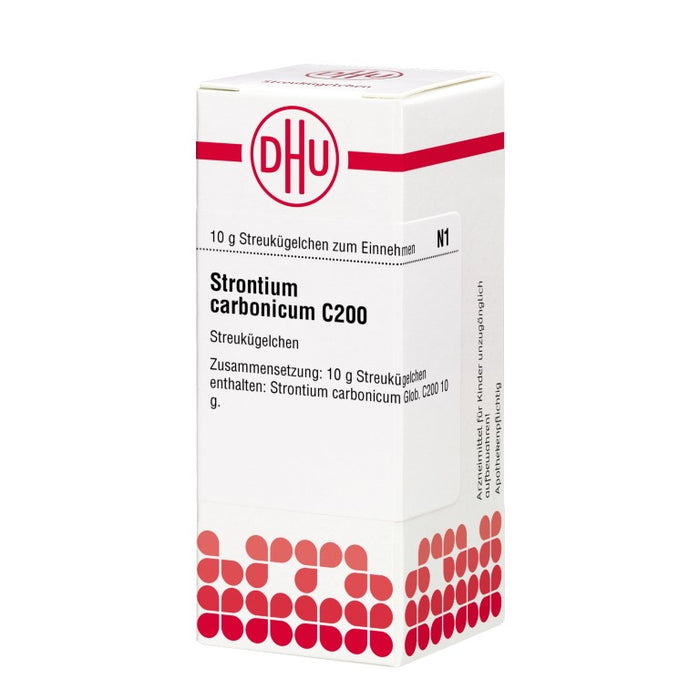 DHU Strontium carbonicum C200 Streukügelchen, 10 g Globules