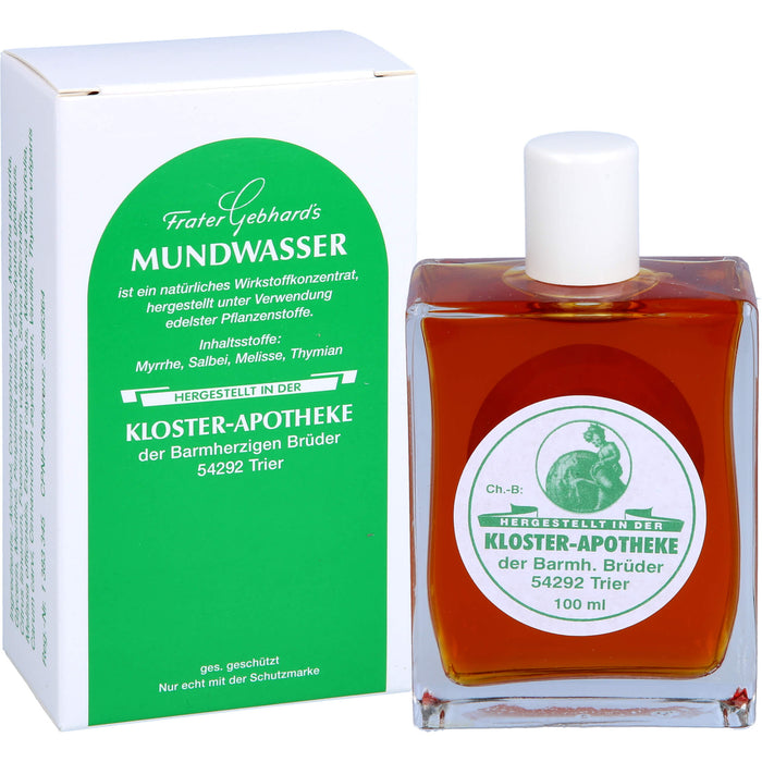 FRATER GEBHARD'S Mundwasser, 100 ml Lösung