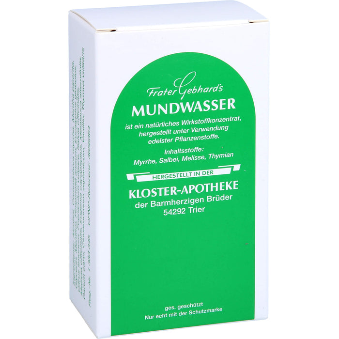 FRATER GEBHARD'S Mundwasser, 100 ml Solution