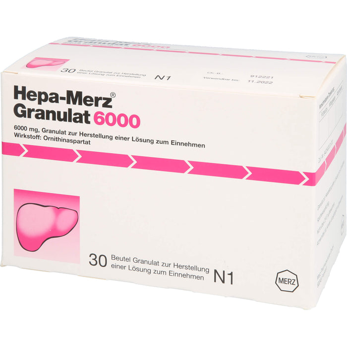 Hepa-Merz Granulat 6000 Lebertherapeutikum, 30 pcs. Sachets