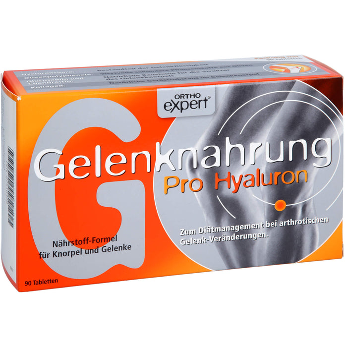 Orthoexpert Gelenknahrung Pro Hyaluron Tabletten für Knorpel und Gelenke, 90 pcs. Tablets