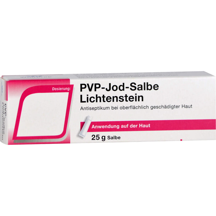 ZENTIVA PVP-Jod-Salbe Lichtenstein 100 mg/g, 25 g Salbe