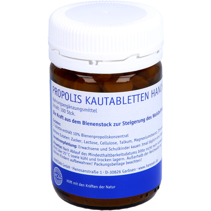 Propolis Kautabletten HANOSAN, 100 pcs. Tablets