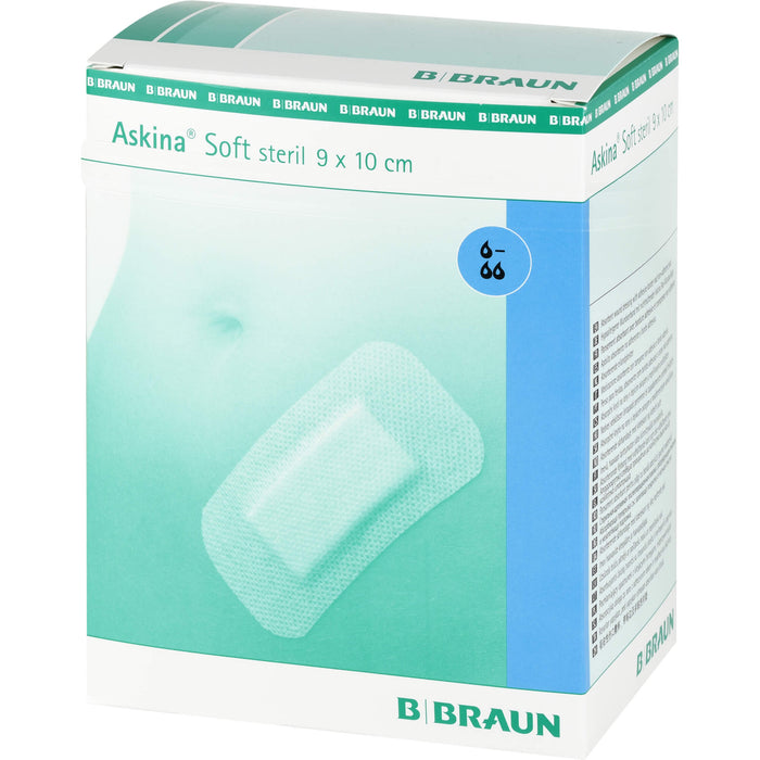 ASKINA Soft Wundverband 9x10cm steril, 50 St VER