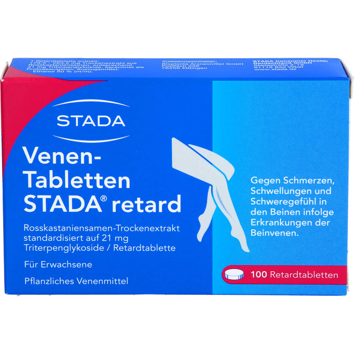 Venen-Tabletten STADA retard, Retardtabletten, 100 St. Tabletten