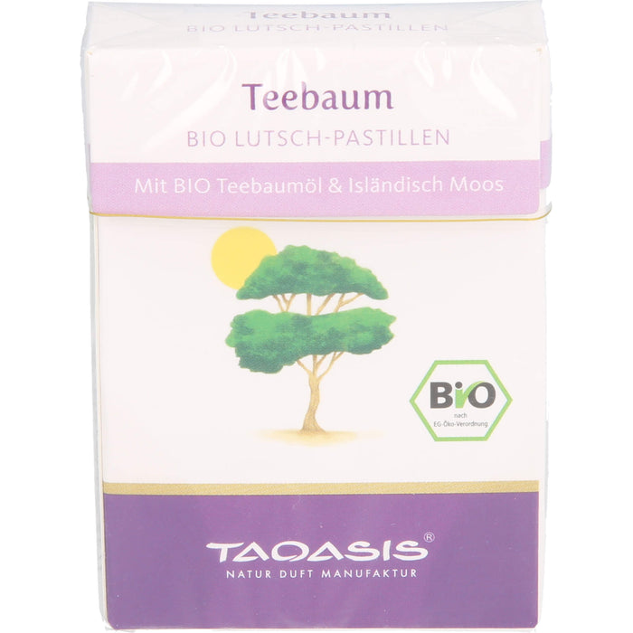 TAOASIS Teebaum Bio Lutsch-Pastillen, 30 g Pastilles