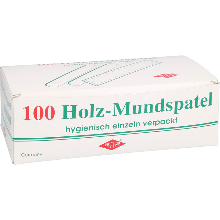 MUNDSPATEL AUS HOLZ EINZELN VERPACKT, 100 St