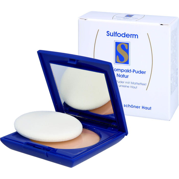 Sulfoderm S Teint-Kompakt-Puder Natur, 10 g Puder