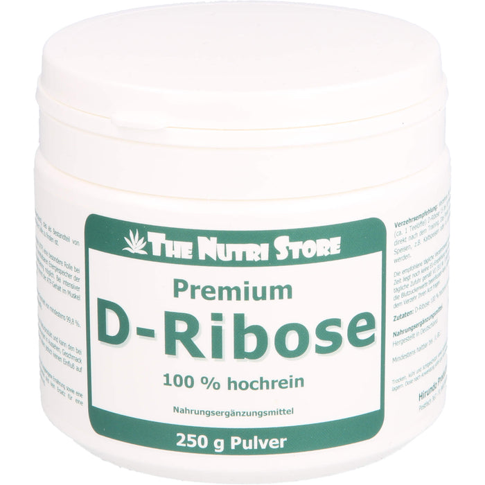 The Nutri Store D-Ribose 100 % rein Pulver, 250 g Poudre