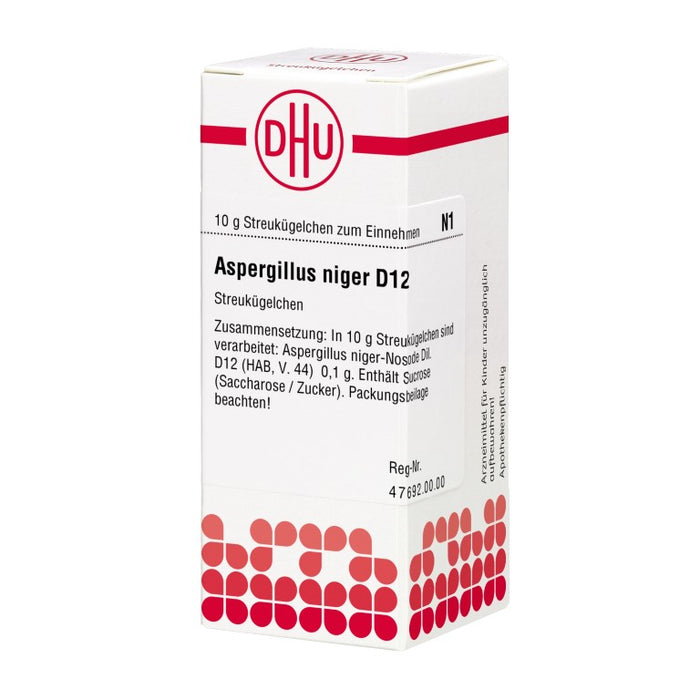 DHU Aspergillus niger D12 Streukügelchen, 10 g Globuli