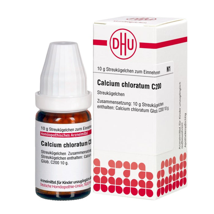 DHU Calcium chloratum C200 Streukügelchen, 10 g Globuli