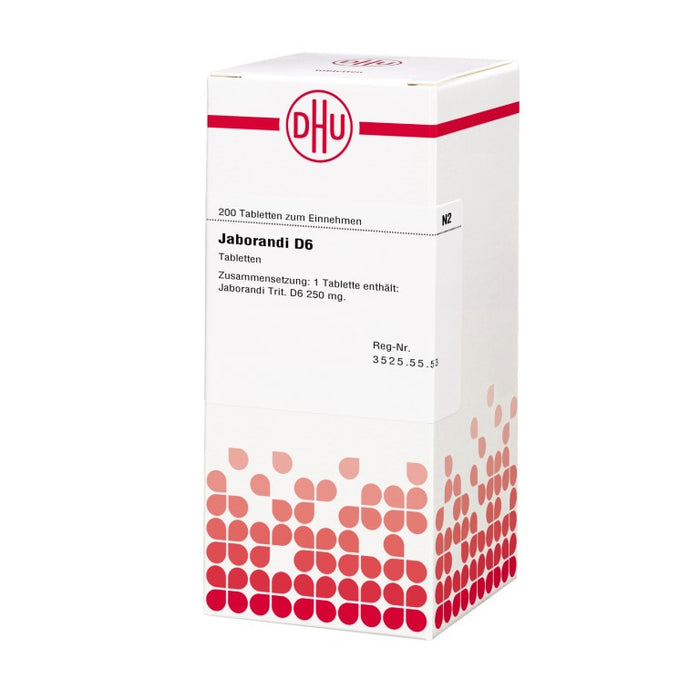 DHU Jaborandi D 6 Tabletten, 200 St. Tabletten