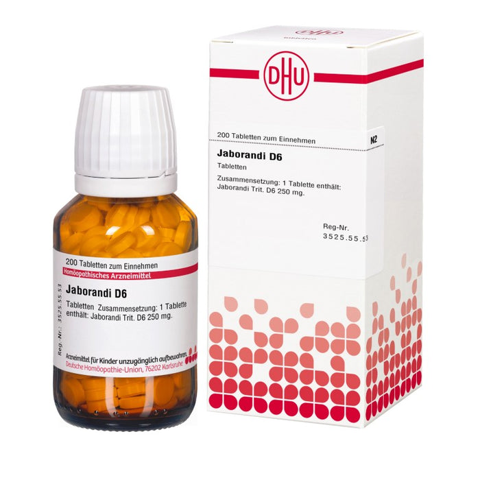 DHU Jaborandi D 6 Tabletten, 200 St. Tabletten