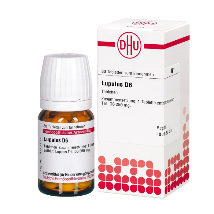 DHU Lupulus D 6 Tabletten, 80 pc Tablettes