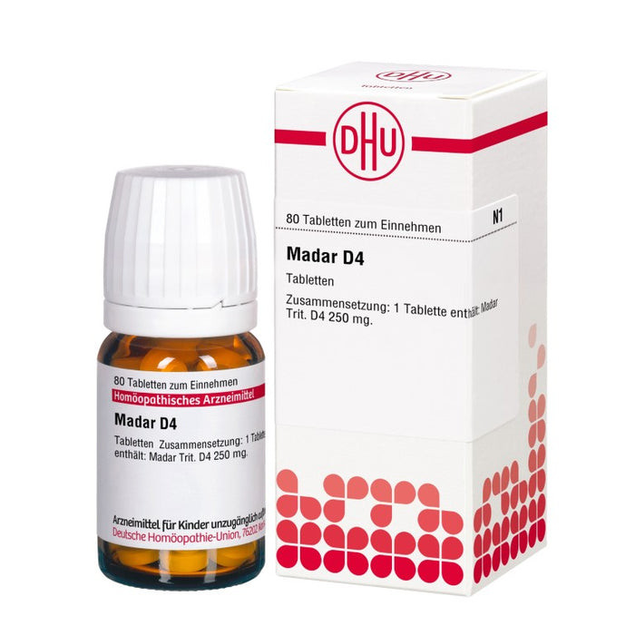 DHU Madar D 4 Tabletten, 80 St. Tabletten