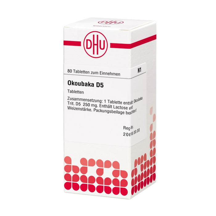 DHU Okoubaka D5 Tabletten, 80 St. Tabletten