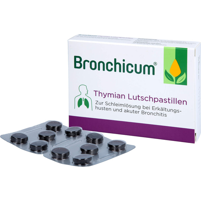 Bronchicum Thymian Lutschpastillen, 20 pcs. Tablets