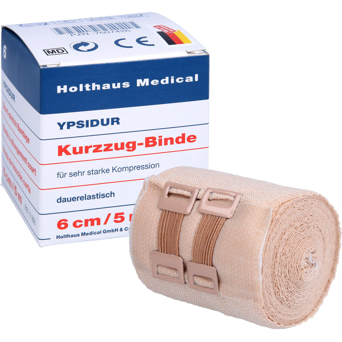 Kurzzugbinde YPSIDUR 6cmx5m, 1 St BIN