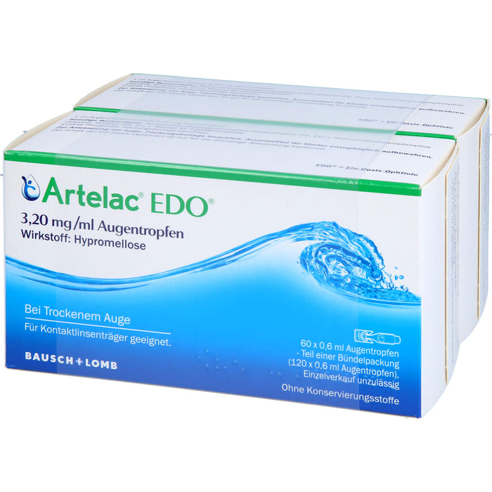 Artelac EDO, 3,20 mg/ml Augentropfen, Lösung, 120 St. Lösung